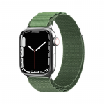 Hurtel Apyrankė Alpine steel buckle for Apple Watch 38/40/41 mm - žalios spalvos