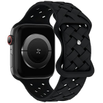 Beline apyrankė Apple Watch silikoninė Woven 38/40/41mm juodos spalvos box