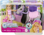 Mattel CHELSEA lėlytės ir ponio rinkinys (HTK29)