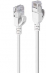 Tinklo Kabelis - LINDY Cat.6A U/UTP LSZH Ultra Slim Tinklo Kabelis, RJ45, M/M, 500MHz, 28AWG, 0.3 m, Pilkas