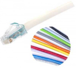 COMMSCOPE 6A kategorijos U/UTP jungiamasis kabelis, Mino6A plonas, 4,95 mm skersmens, 0,9 m ilgio, oranžinė spalva su LSZH apvalkalu.