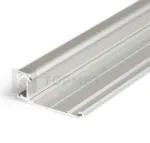 3m LED juostos profilis WALLE12 BCD, neanoduotas aliuminis