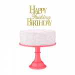 Little Genie Productions Fred & Friends Happy Birthday Cake Topper - Fun Party Decoration