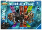 Ravensburger dėlionė &bdquo;Kaip prisijaukinti slibiną 3&ldquo;, 200 XXL det., nuo 8 m.