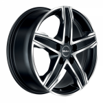 Ratlankiai MAK King5 Ice Juodas 8J ET50 65.1 5 120 R18