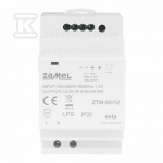 Zamel Perjungiamas maitinimo &scaron;altinis, montuojamas ant TH-35 (DIN) bėgio, 60W, 12V DC tipas: ZTM-60/12 EXT10000283