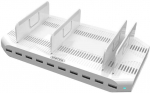 Unitek Įkrovimo stotelė 10xUSB 2.4A, 96W; y-2172