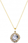 Diamond Sky Jewelry Kaklo papuo&scaron;alas moterims DiamondSky Glare III su Swarovski kristalais