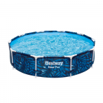 Karkasinis baseinas BESTWAY Steel Pro, mėlynos sp., 305 x 66 cm