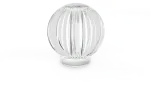 2W LED įkraunamas stalo &scaron;viestuvas DIAMOND, skaidrus, 3000K, dimeriuojamas, 343488