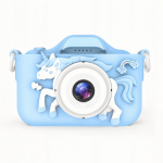 Extralink Kids Camera H29 Single Mėlyna | Skaitmeninis fotoaparatas | 1080P 30 kadrų per sekundę, 2,0 colių ekranas