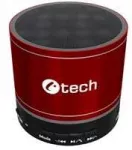 C-TECH garsiakalbis SPK-08R, bluetooth, raudonas