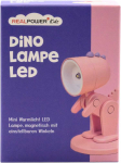 Realpower RealPower Žibintuvėlis LED-Tier Rožinė dino su podstawą