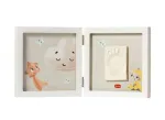 Tiny Love paprasto rėmelio kūdikio pėdutės arba delno atspaudo rinkinys Baltas 3333166051