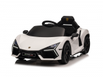 Toycars Vaiki&scaron;kas automobilis, Lamborghini Revuelto, 105x60x40 cm, Balta
