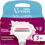 Gillette Venus ComfortGlide Sugarberry Miami Skustuvo Galvutės, 3 vnt.