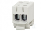 Pozostali LZ F-ELEKTRO F2.0295 gnybtų blokas ZU korpuse, 1 takelis (2x50/2x50mm2) Al/Cu pilka