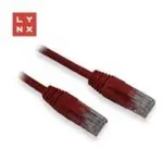 LYNX UTP jungiamasis kabelis Cat5e, PVC, CCA, 5m, raudonas