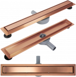 Du&scaron;o latakas REA Neox Pro, Brushed Copper, 100 cm