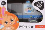 TREFL 61814 Medinis žaislas Magnetinė transporto priemonė - Policija Tiny Tails