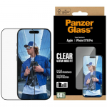 Panzer Glass &bdquo;PanzerGlass&ldquo; ekrano apsauga | &bdquo;Apple&ldquo; | &bdquo;iPhone 16 Pro&ldquo; / &bdquo;iPhone 17&ldquo; | Stiklas | Skaidrus | Itin plataus kampo su &bdquo;EasyAligner&ldquo;