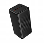 Borofone Power Bank 50000mAh BJ80C Clever - 2xUSB + Type C - QC 3.0 22,5W PD 20W juodos spalvos