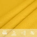 Burė nuo saulės, geltonos spalvos, 2x3m, HDPE, 160g/m&sup2;