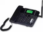 Insmat Stalinis telefonas Erifon 4G Basic, juodas