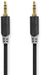Nedis Stereo Audio kabelis jack 3.5 mm (M) - jack 3.5 mm (M) 3.00 m juoda