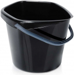 Barzdaskutė Vilde Plastikinis Kibiras 5 L Juodas