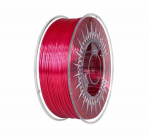 Devil Design &Scaron;ilko filamentas 1,75 mm 1kg &ndash; Tamsiai raudonas