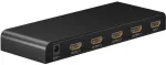 Goobay 58482, HDMI, 4x HDMI, 3840 x 2160 pikselių, 57,3 mm, 149 mm, 10,5 mm