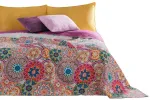 Lovatiesė BIBI spalva balta spausdinta medžiagos tipas - tekstilė mikropluo&scaron;tas 170x210 DecoKing