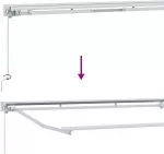 Rankinis markizės rėmas su LED 3,5 x 2 m