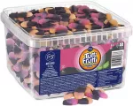 Fazer Tutti Frutti Hedelm&auml; & Lakritsi tuutit irtomakeinen, 2,3kg