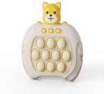 Lean Toys &bdquo;Fox&ldquo; arkadinis žaidimas (&bdquo;Pop It&ldquo;) GELTONA