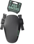 None Ass Savers Mudder Mini Gravel priekinis purvasaugis - juodas