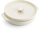 KitchenAid - KA-CI negilus ketaus keptuvės dangčiu - migdolų kremo skonio - 26 cm