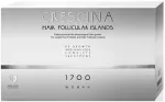 Labo Labo Suisse, Crescina Follicular Islands 1700, plaukų augimui skatinti, ampulės su serumu, galvos odai, moterims, 10 + 10 vnt. Moterims