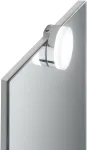 4W LED sieninis &scaron;viestuvas DIVA, chromo sp., 3000K, IP44