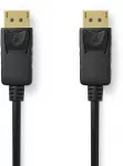 Kabelis Nedis DisplayPort 3 m Juodas (CCGL37014BK30)