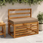 Suoliuko pagalvė SOEST 100% poliesteris Taupe 80 x 40 x 8 cm