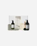 Meraki - Gift Box with Pilkas Holder, Nature , Anti-Odour Hand Soap, Forest Garden Dish Wash - Baltas - 490 ml - 1000 ml
