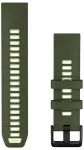 Garmin QuickFit 22 Watch Bands, Olive Drab/Citron Silicone