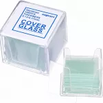 Mikroskopo dengiamieji stikleliai 20x20 mm, 100 vnt. rinkinys, laboratoriniam ir medicininiam naudojimui, mikroskopo dengiamasis stiklelis, dengiamasis stiklelis mikroskopui, mikroskopo stikleliai, dengimo stikleliai
