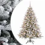 Dirbtinė kalėdinė eglutė su rutuliuku 180 cm 300 LED
