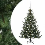 Dirbtinė kalėdinė eglutė su rutuliuku 120 cm 150 LED