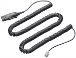 Plantronics HIS adapterio kabelis &ndash; headseto kabelis &ndash; greito sujungimo jungtis (vyri&scaron;kas) &ndash; suvytas &ndash; skirtas AVAYA 96XX Definity 9631 one-X Deskphone Edition 96XX