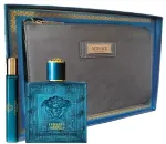 Versace Eros parfumuotas vanduo 100ml + parfumuotas vanduo 10ml + kosmetikos krep&scaron;ys (311795)