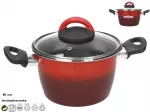 Puodas su dangčiu, 16 cm, ~1,5 l, Rosso, 23,50 x 18,50 x 16,50 cm, Magefesa